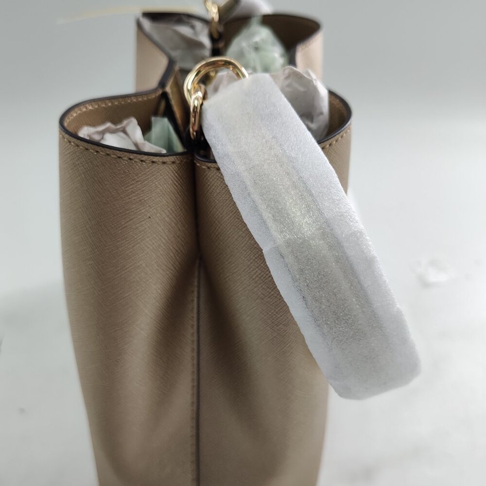 MICHAEL KORS Pratt Medium Metallic Shoulder Bag       PA#199@CMK - Picture 4 of 10